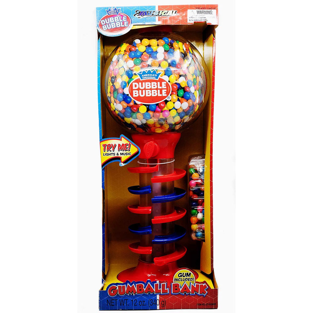 Bubble Gum Bank, Spiral Sound and Lights, 21" , each