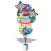 Balloon Bouquet, Birthday Cake, each