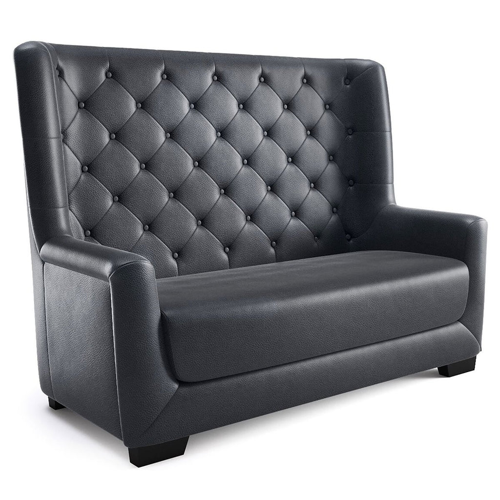 Black Leather Couch