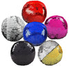 Pillows, Sequin, Round Assorted Color, 12 inch, each