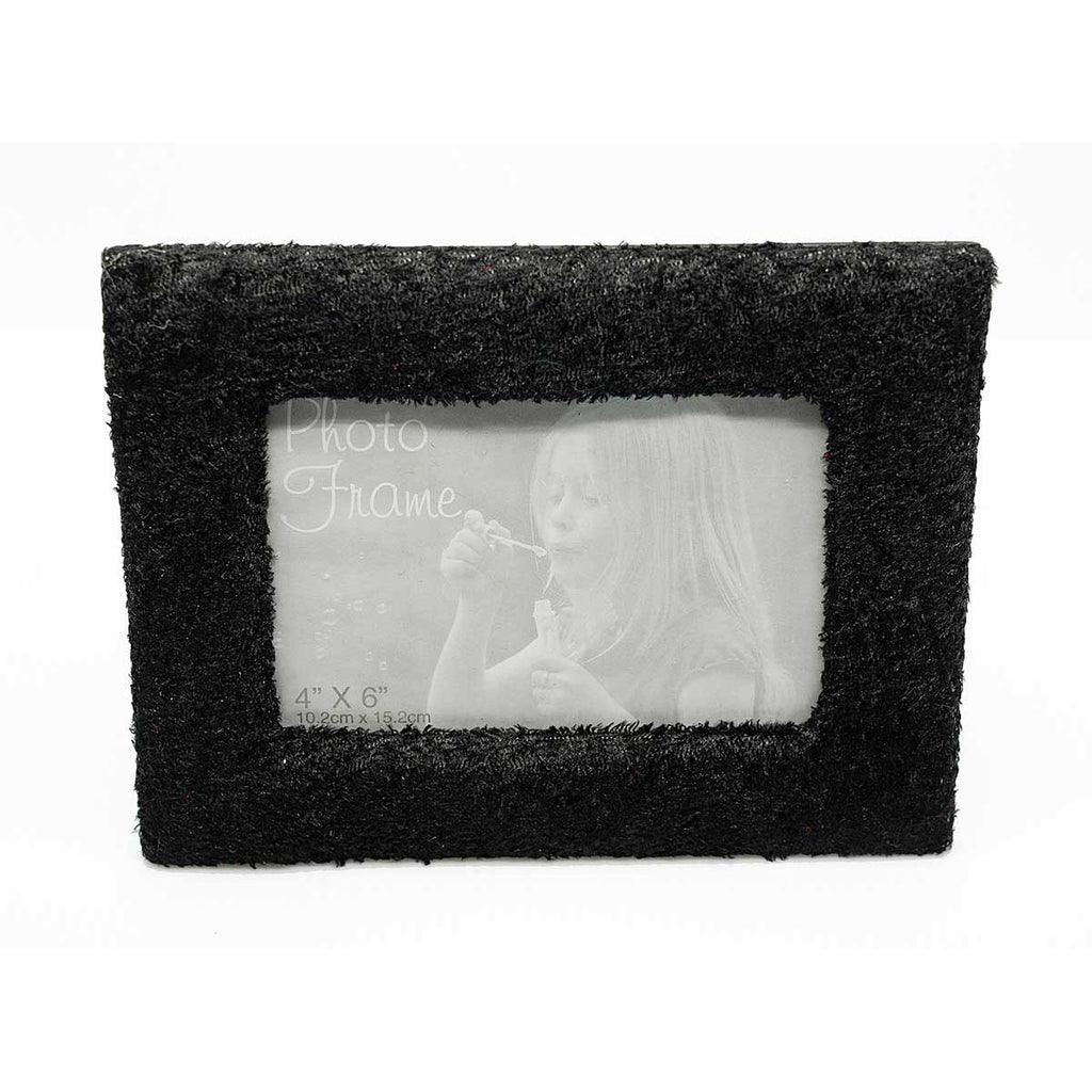 Photo Frame, Black Fuzzy, dozen