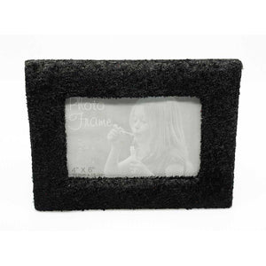 Photo Frame, Black Fuzzy, dozen