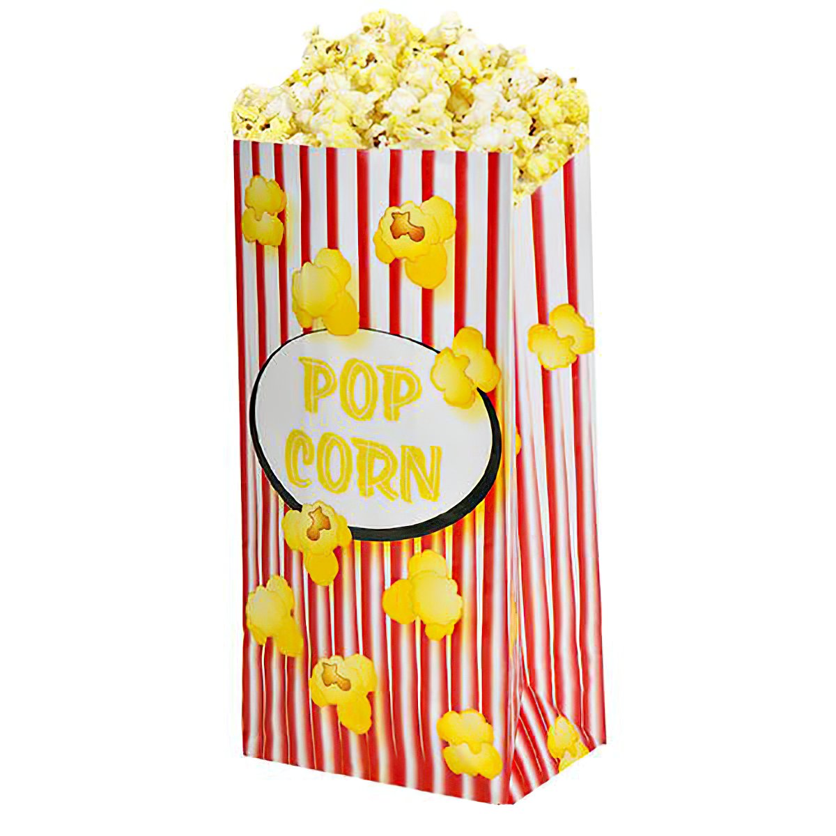 Popcorn, 5x3.5x10 Paper Bag, dozen