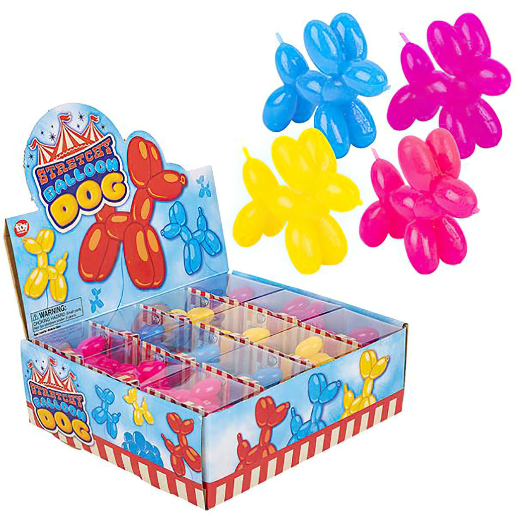 Balloon Dog, 2.5" Stretch, dozen