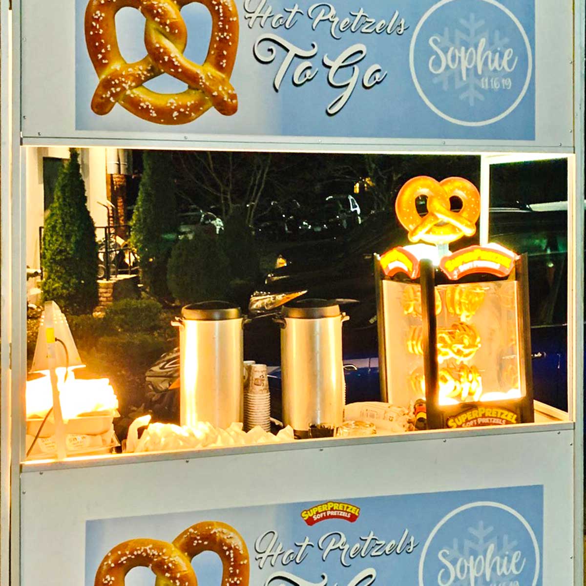 Customized Food Stands