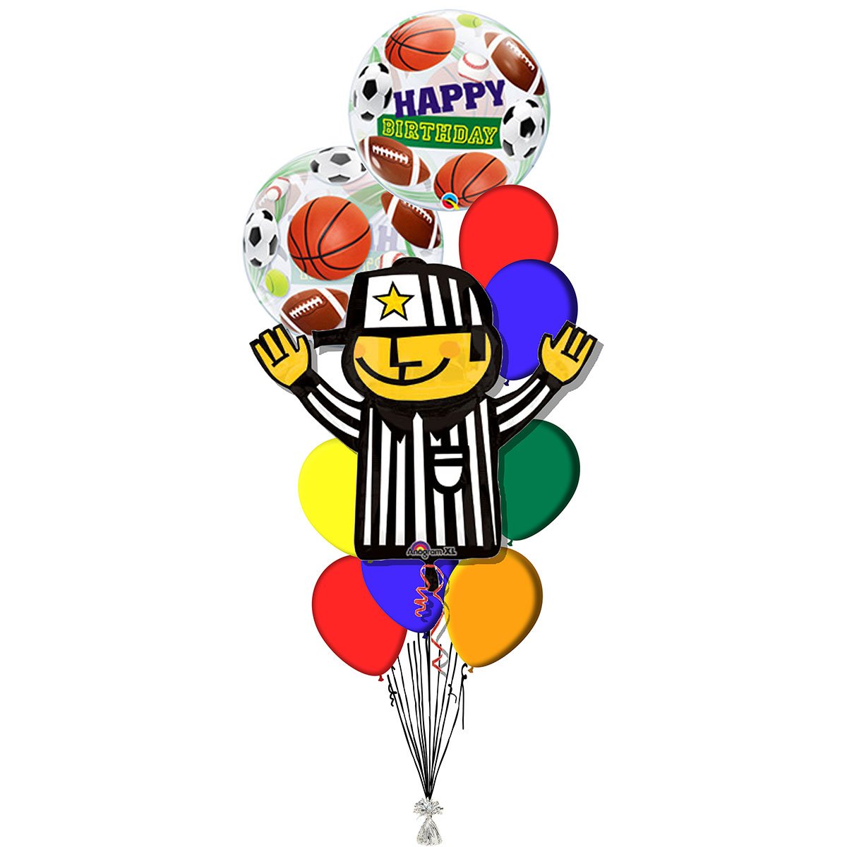 Balloon Bouquet, Sports Referee Birthday, each